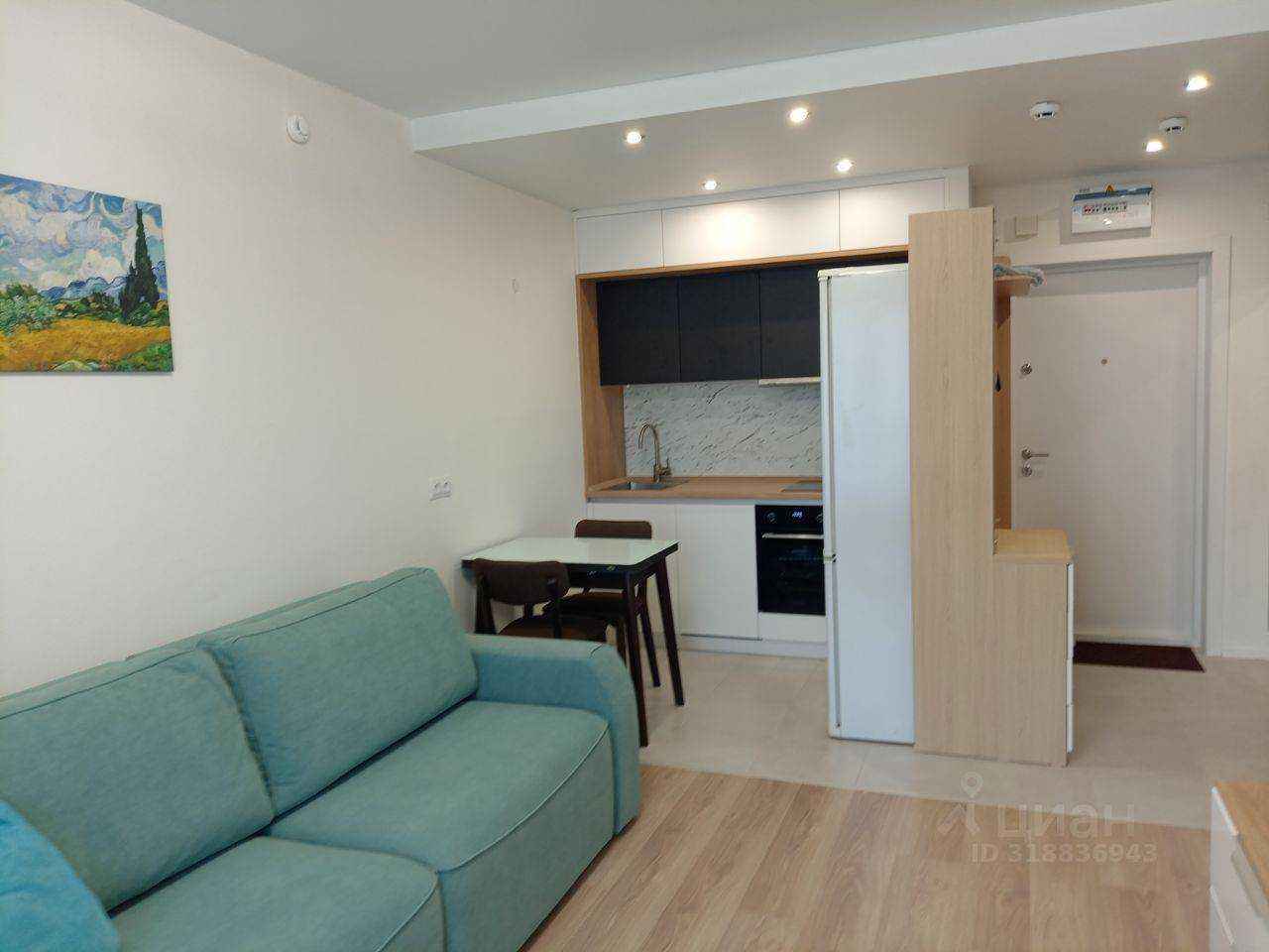 1-комнатная квартира, 34,9 м² — фотография 3