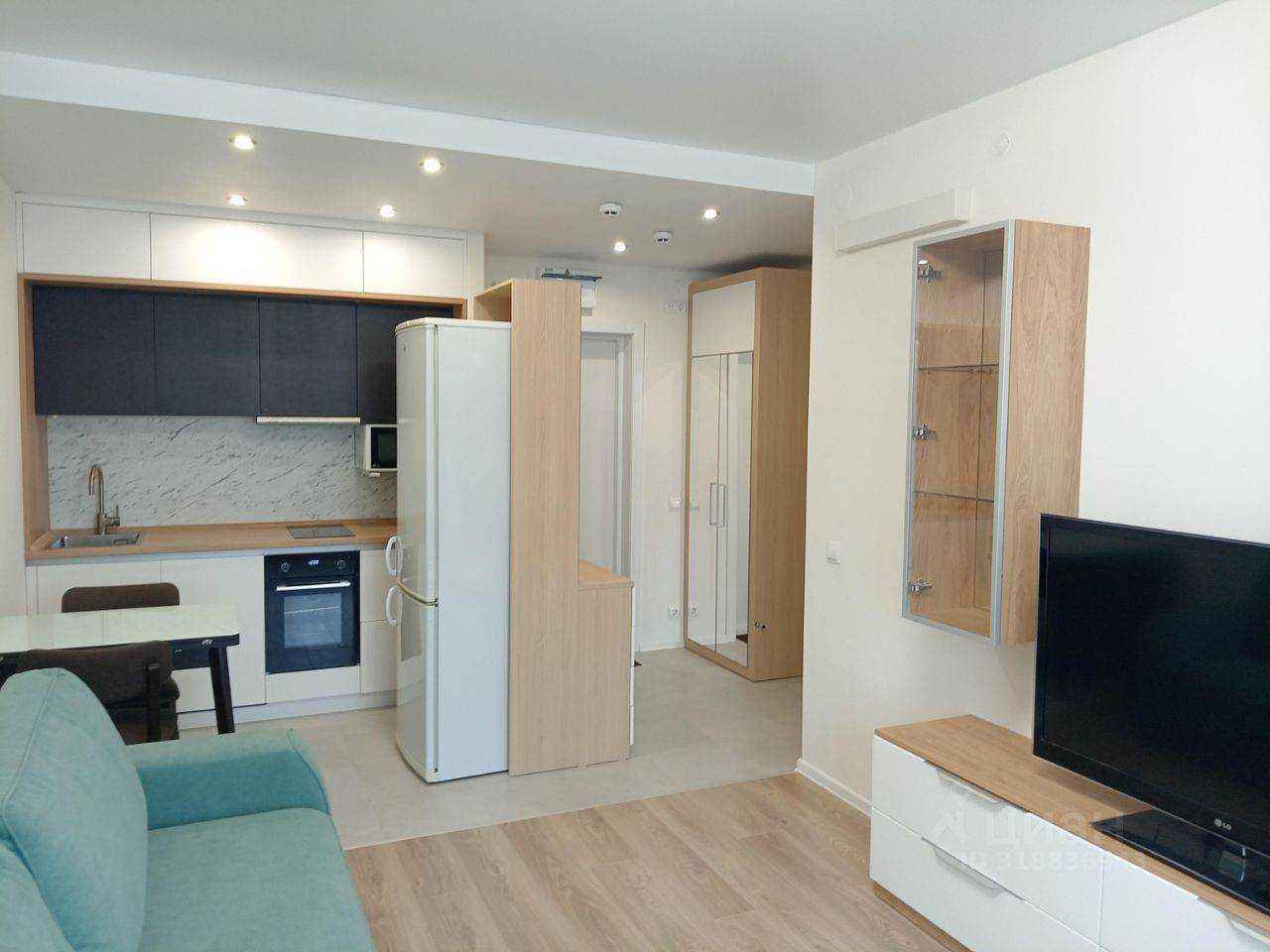 1-комнатная квартира, 34,9 м²