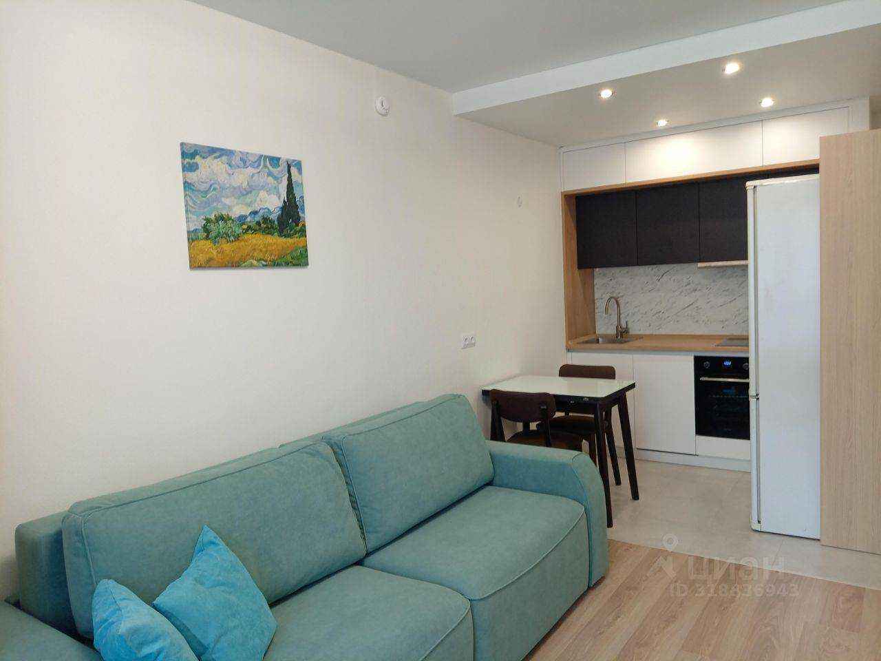 1-комнатная квартира, 34,9 м² — фотография 2