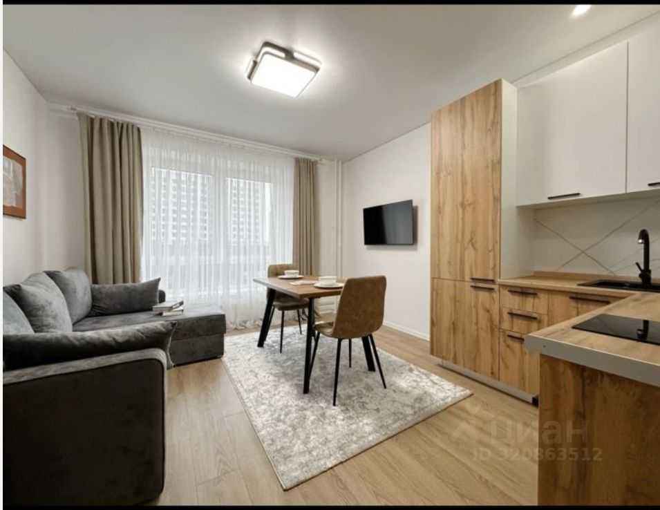 1-комнатная квартира, 22 м² — фотография 2