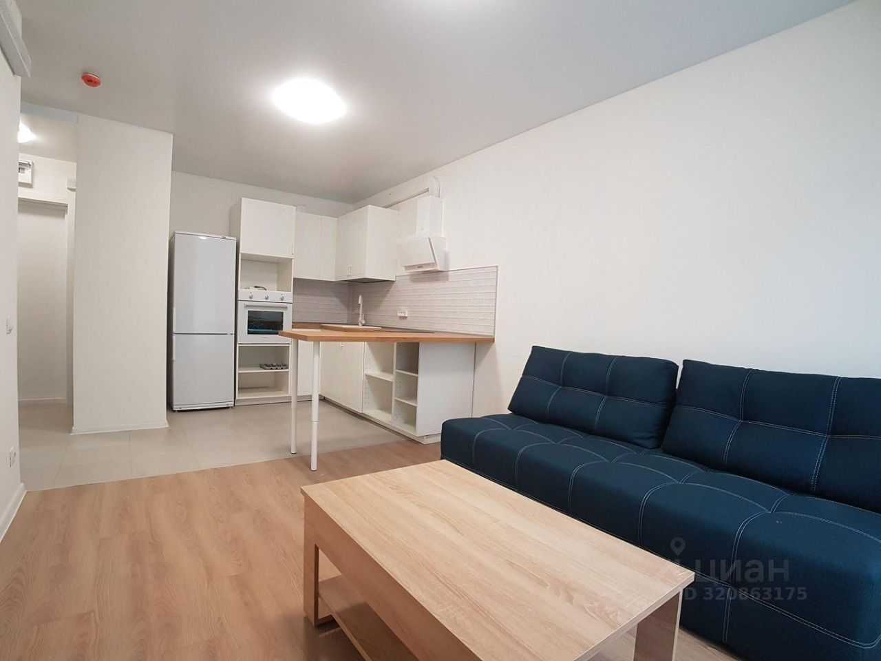 2-комнатная квартира, 35,4 м²