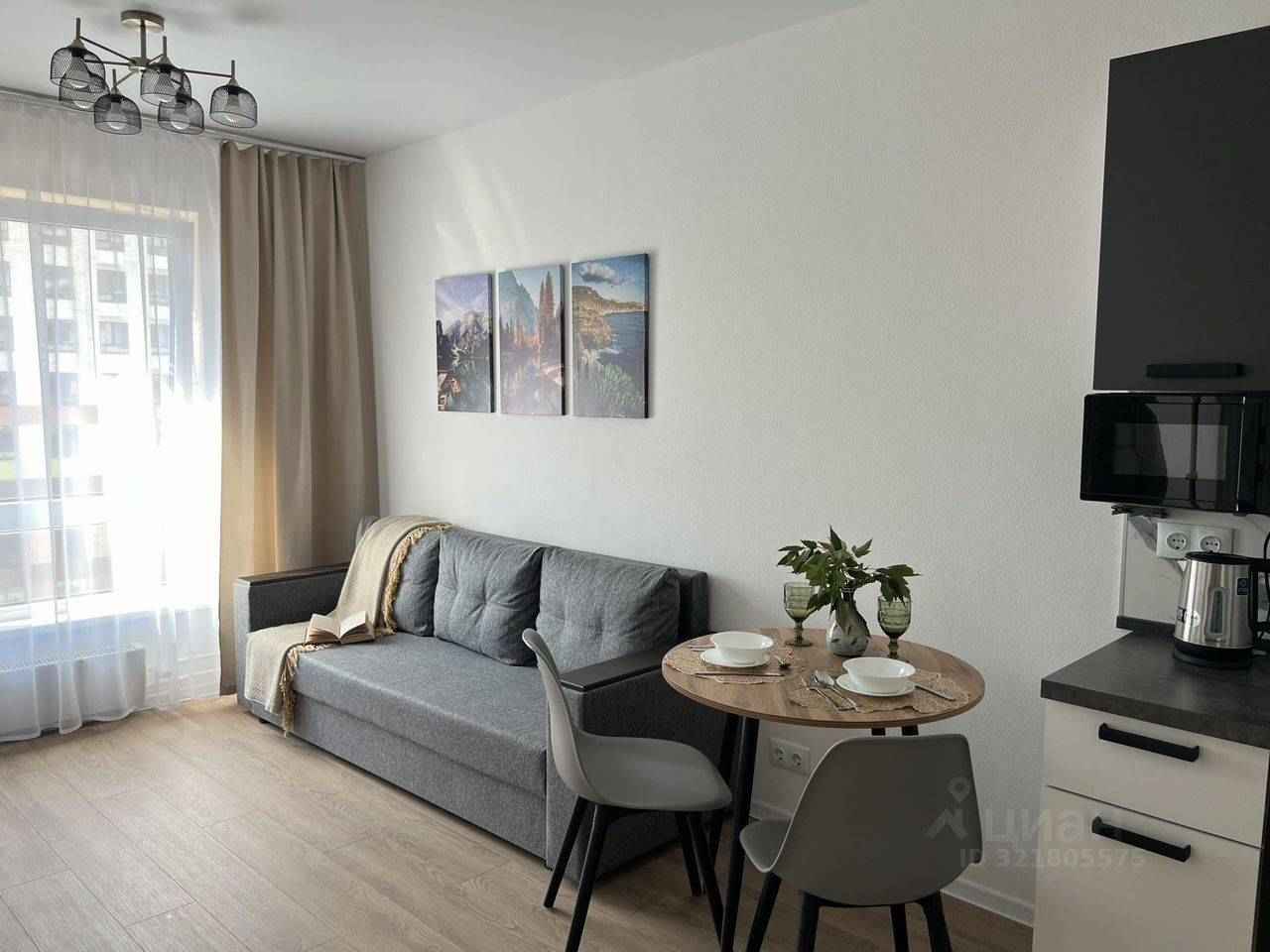 2-комнатная квартира, 35 м²