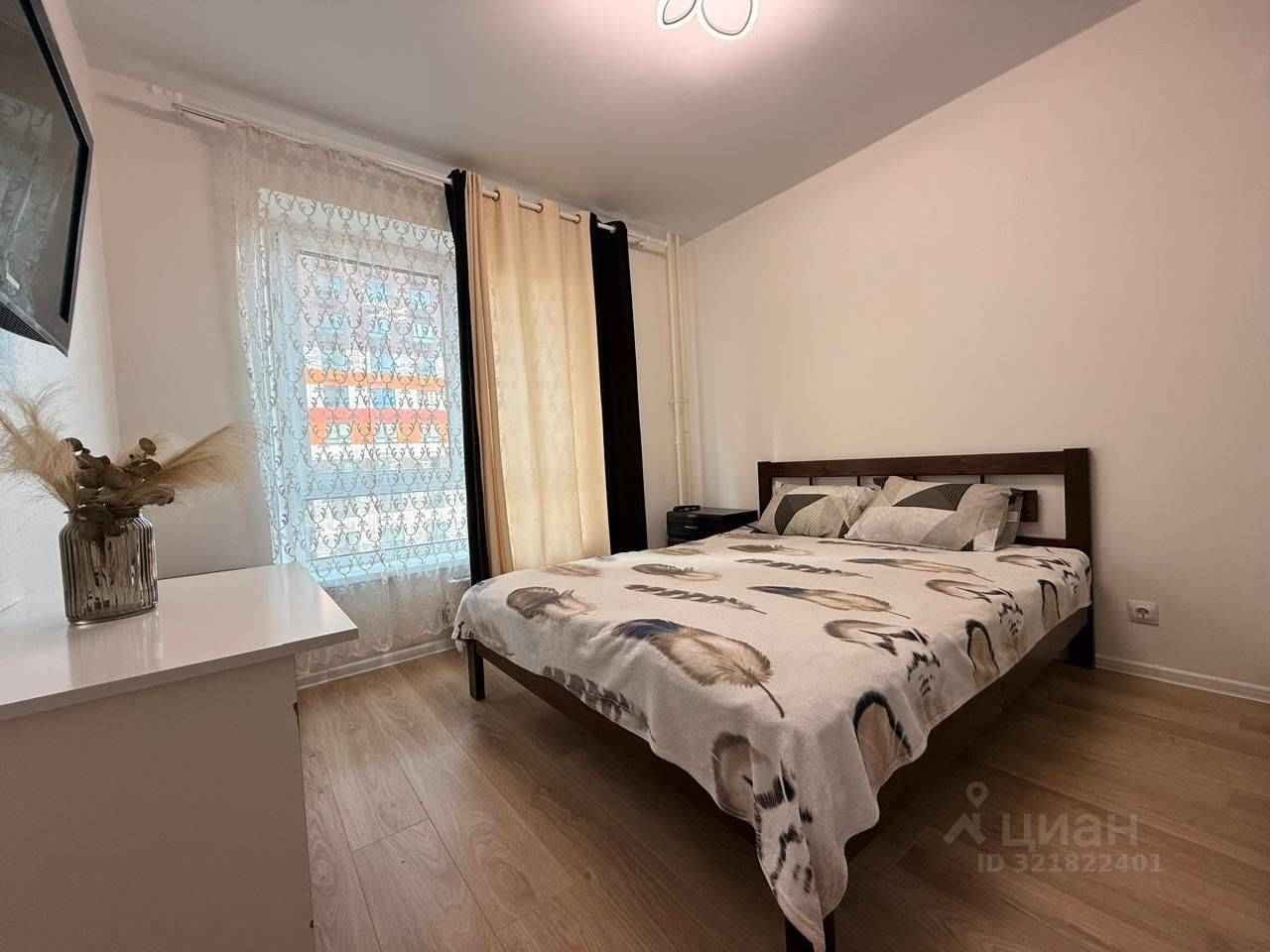 1-комнатная квартира, 39 м²