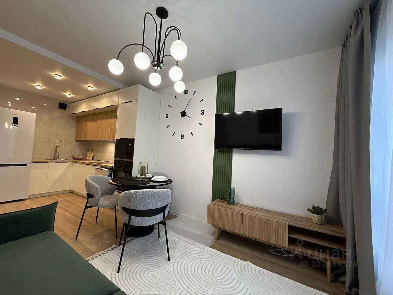 1-комнатная квартира, 36 м² — фотография 3