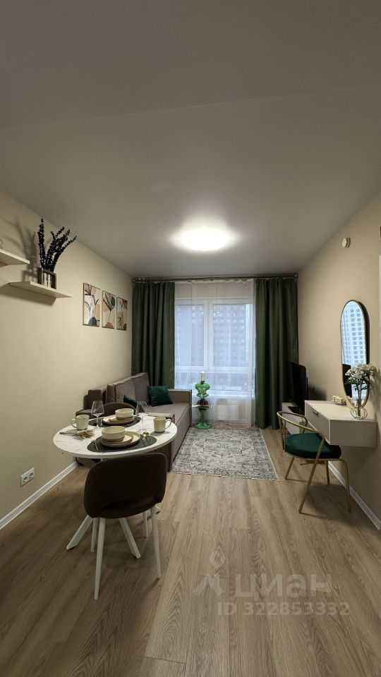 1-комнатная квартира, 34 м² — фотография 2
