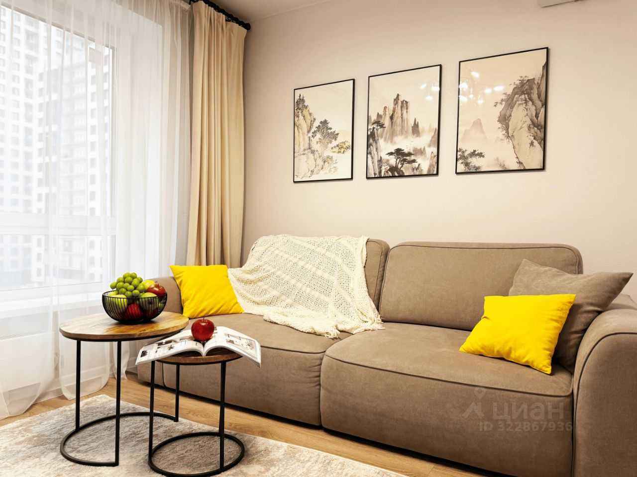 3-комнатная квартира, 49 м²