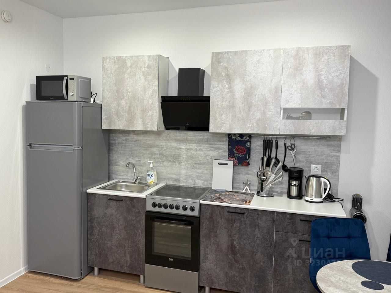1-комнатная квартира, 35 м²
