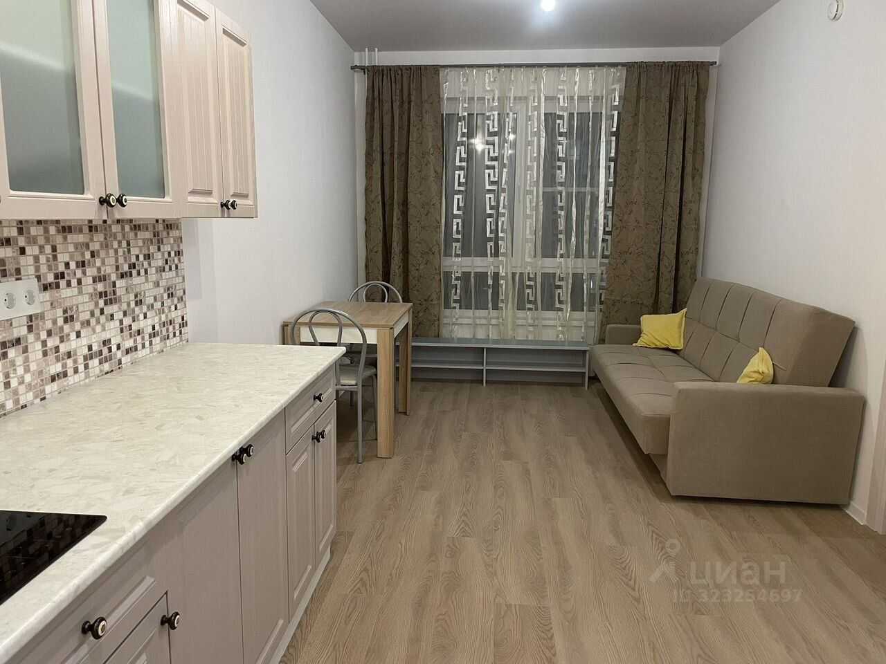 2-комнатная квартира, 37 м²