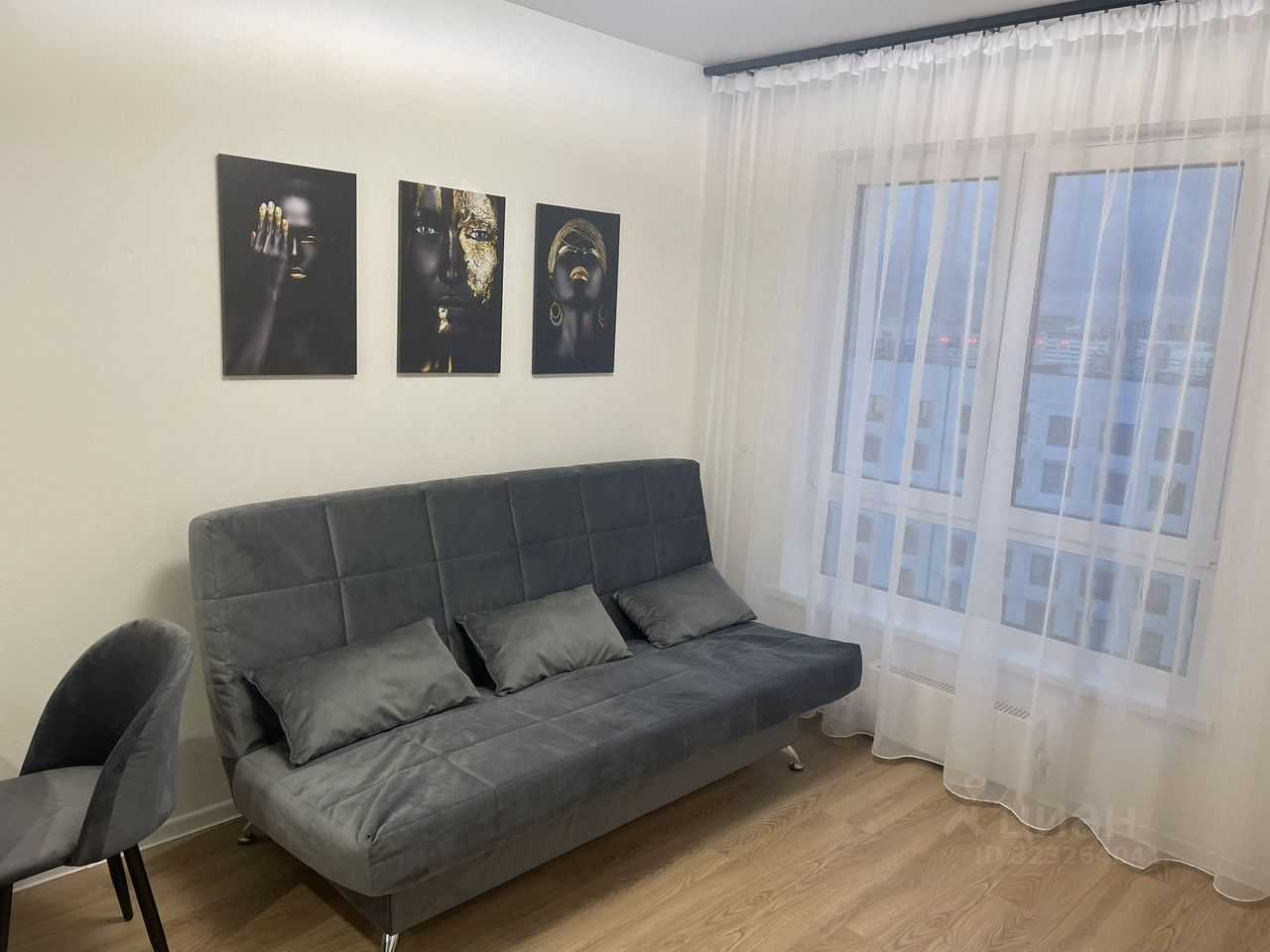 1-комнатная квартира, 33 м²
