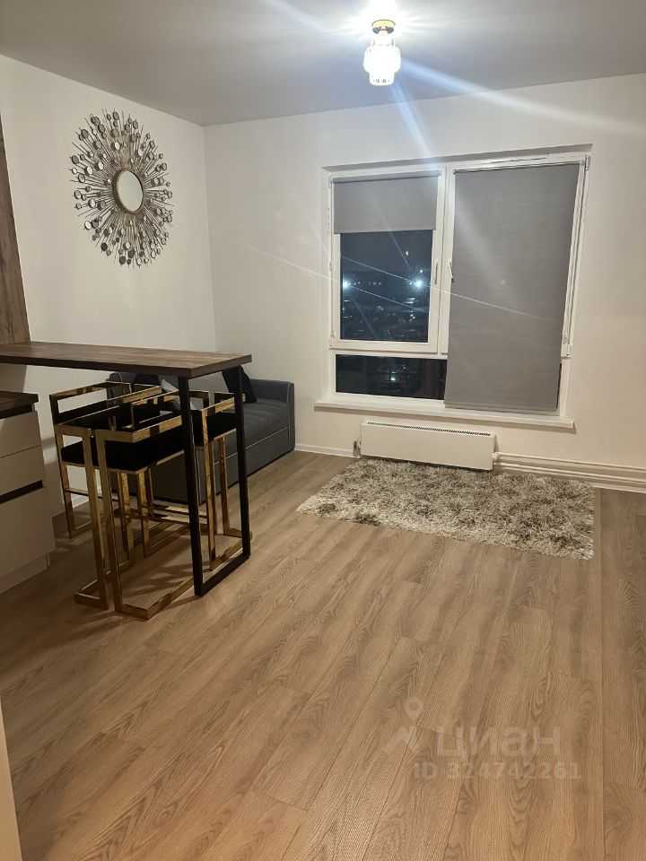 1-комнатная квартира, 23,5 м²