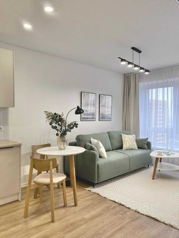 1-комнатная квартира, 33,3 м²