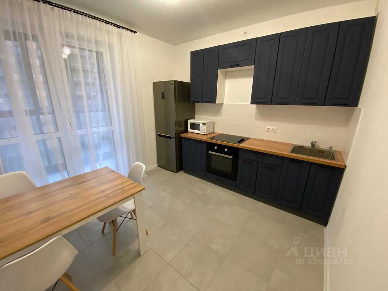 1-комнатная квартира, 45,2 м²