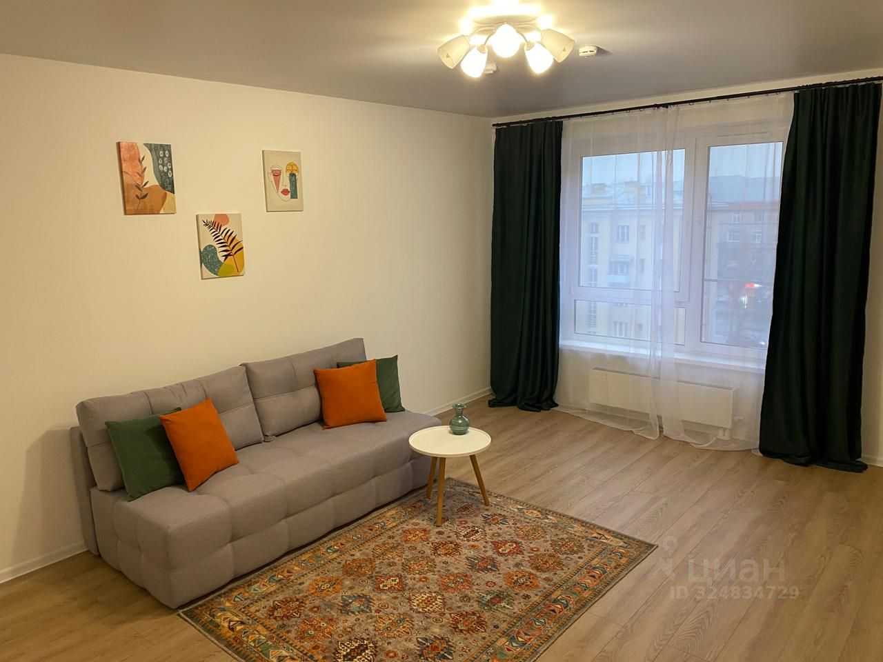 1-комнатная квартира, 45,2 м² — фотография 3