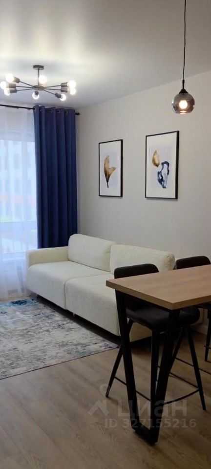 1-комнатная квартира, 32,2 м²