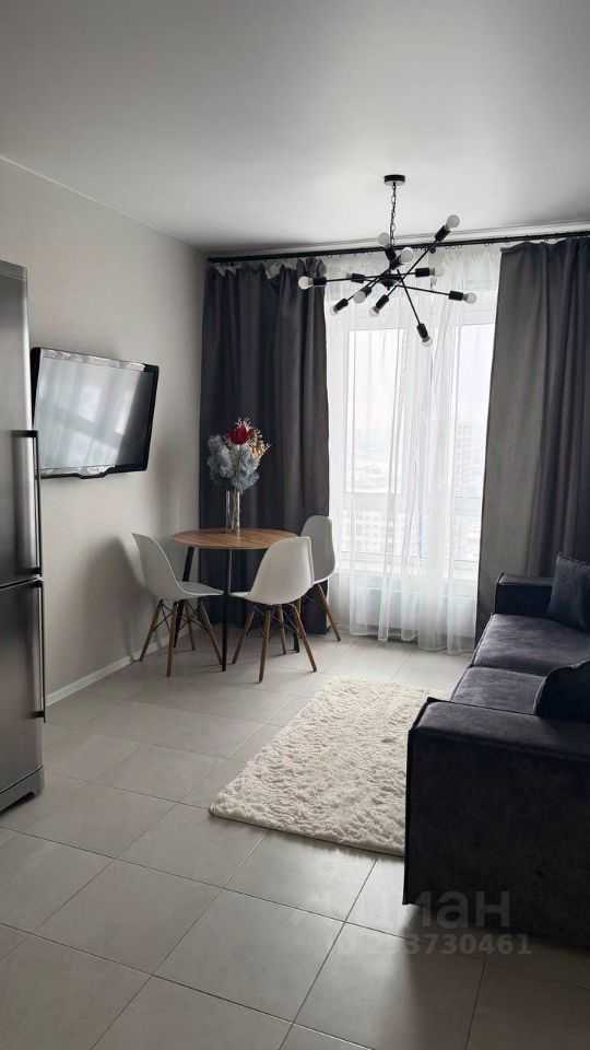 1-комнатная квартира, 42,4 м²
