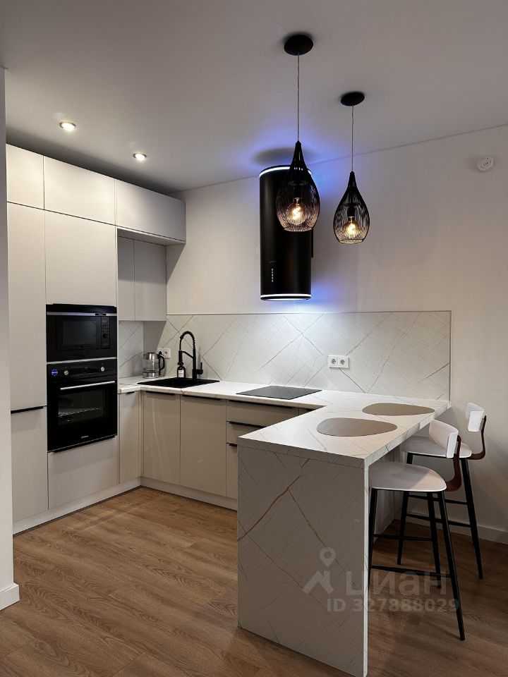 1-комнатная квартира, 33,4 м²