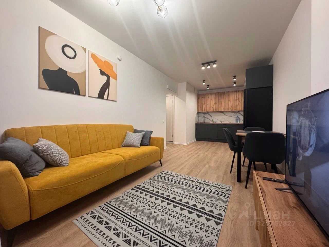 3-комнатная квартира, 56,7 м² — фотография 3