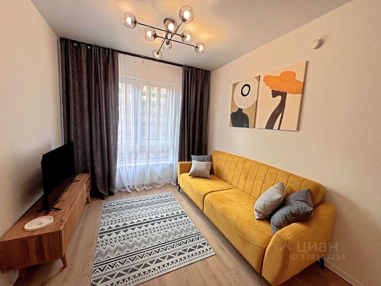 2-комнатная квартира, 57 м²