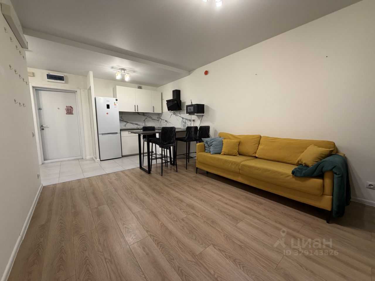 1-комнатная квартира, 40 м² — фотография 2