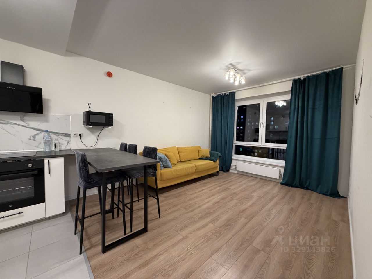 1-комнатная квартира, 40 м²