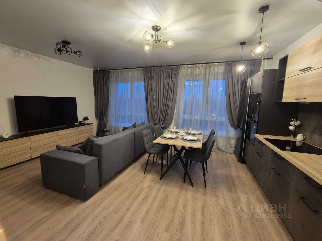 3-комнатная квартира, 62 м² — фотография 2