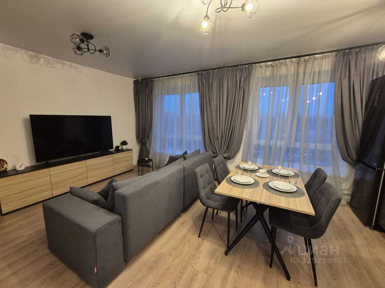 3-комнатная квартира, 62 м² — фотография 3