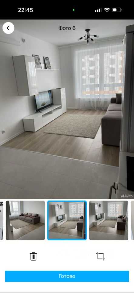 1-комнатная квартира, 35 м² — фотография 2