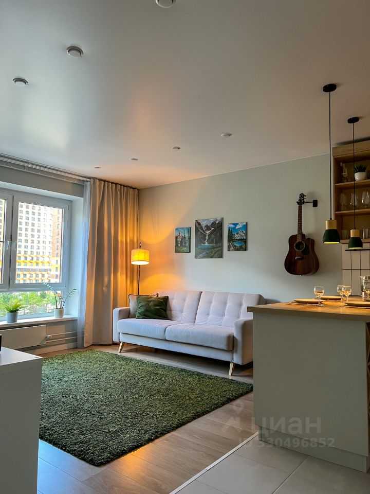 1-комнатная квартира, 45 м²