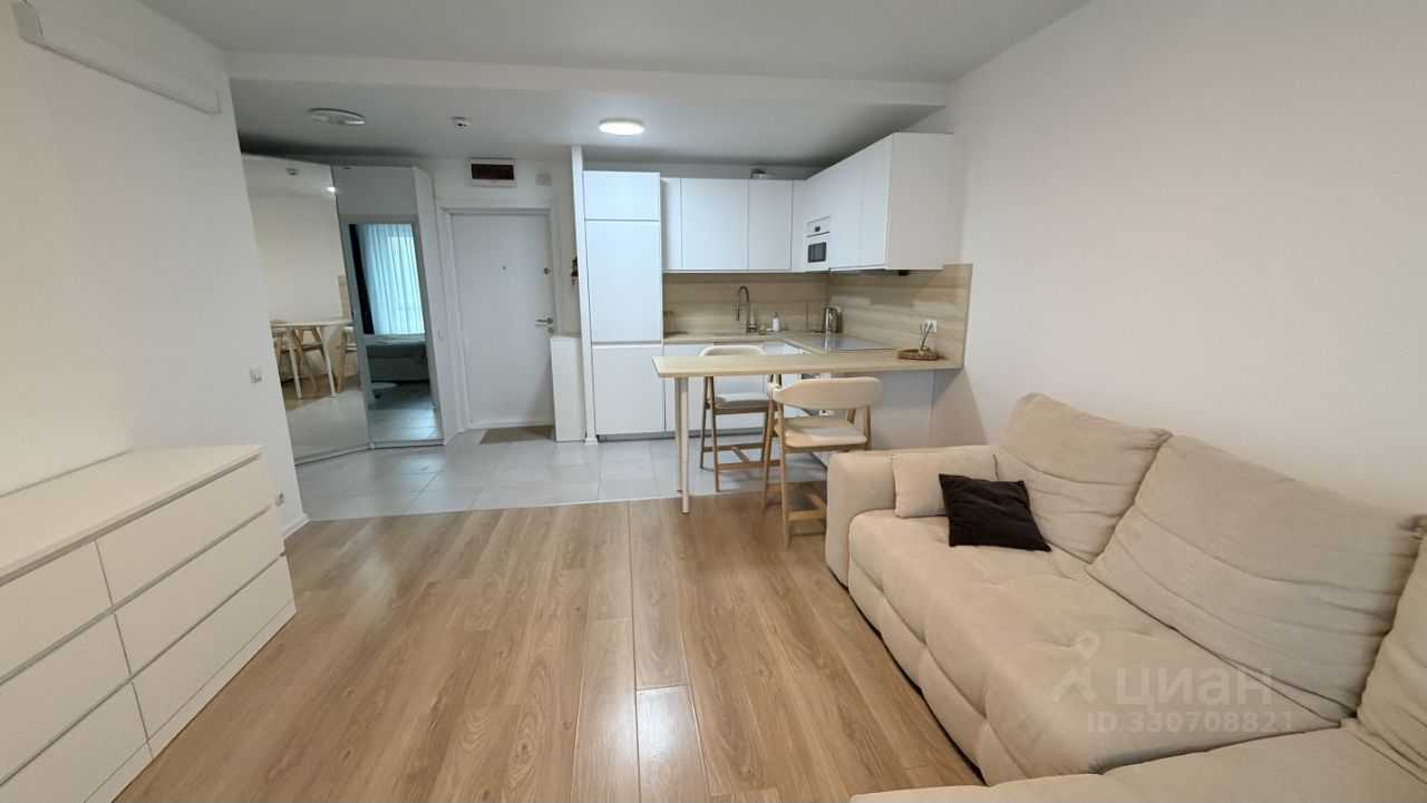 2-комнатная квартира, 42 м² — фотография 3