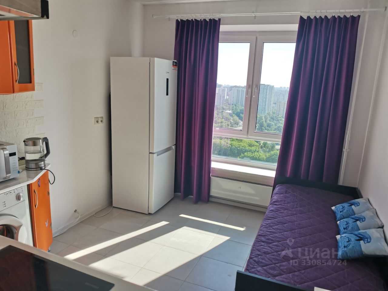 1-комнатная квартира, 33,1 м² — фотография 2