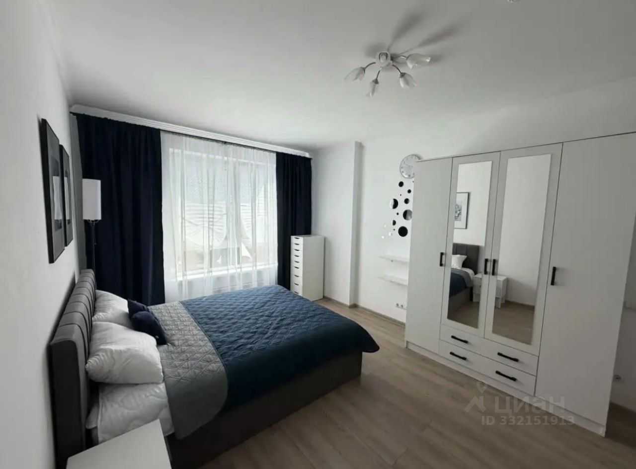 1-комнатная квартира, 39 м²
