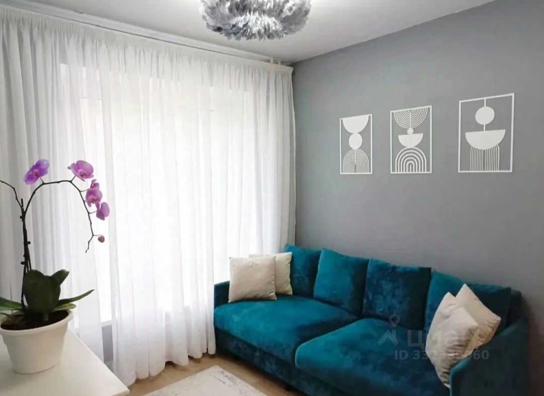 2-комнатная квартира, 31,6 м²