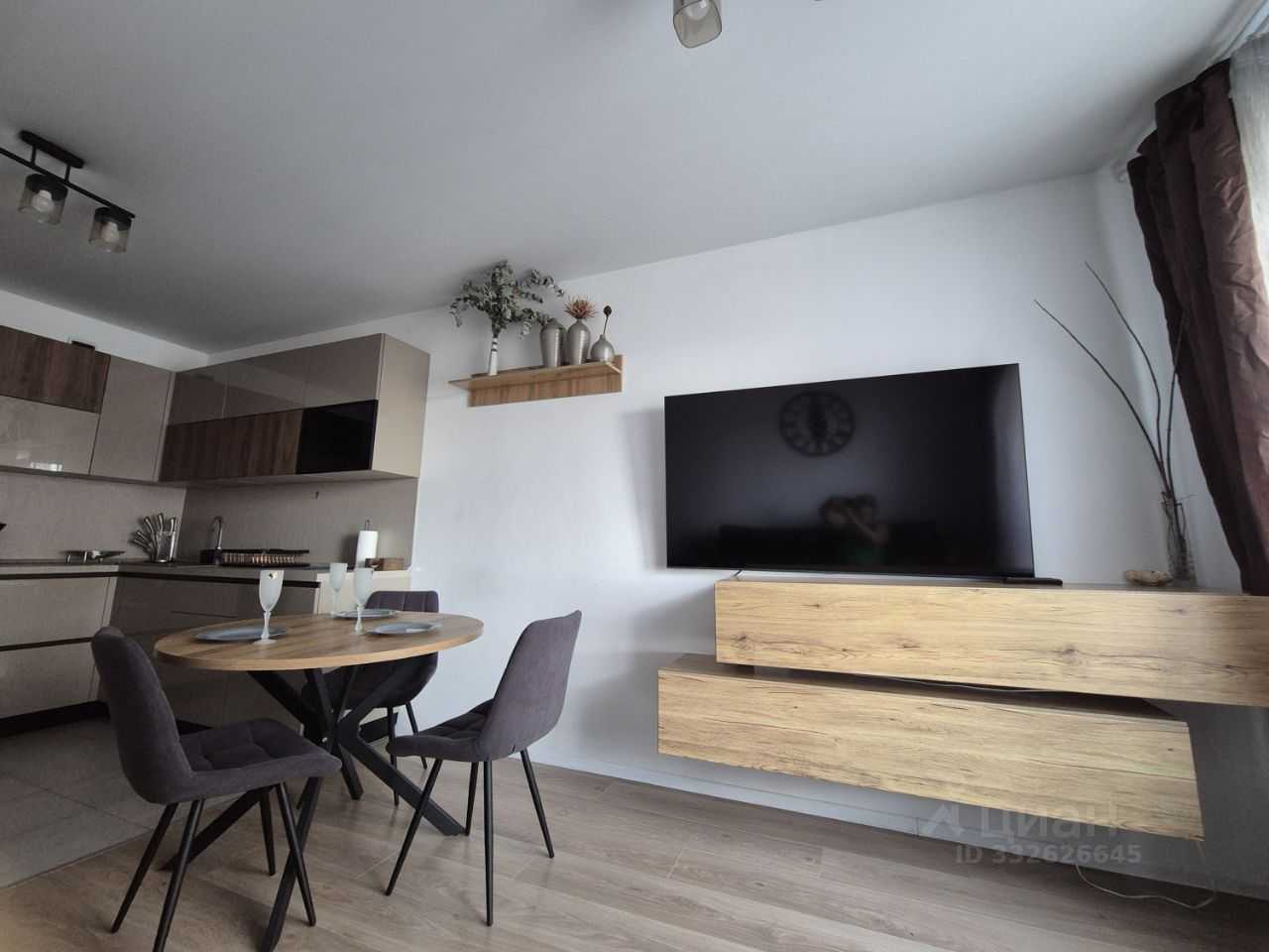 2-комнатная квартира, 57 м² — фотография 3