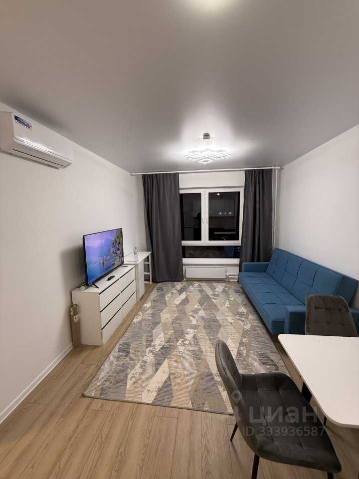 1-комнатная квартира, 39 м² — фотография 2