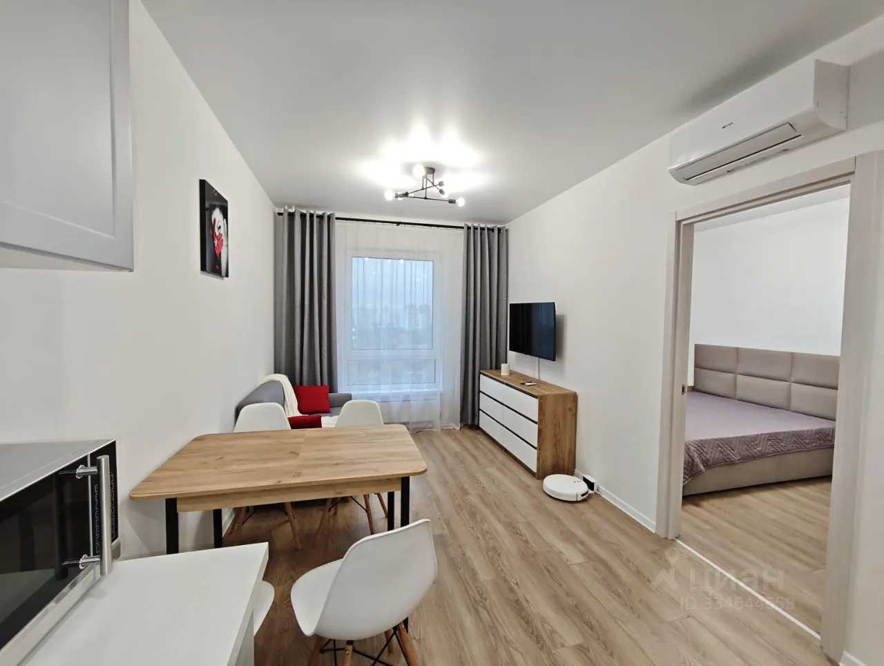 1-комнатная квартира, 32,3 м² — фотография 3