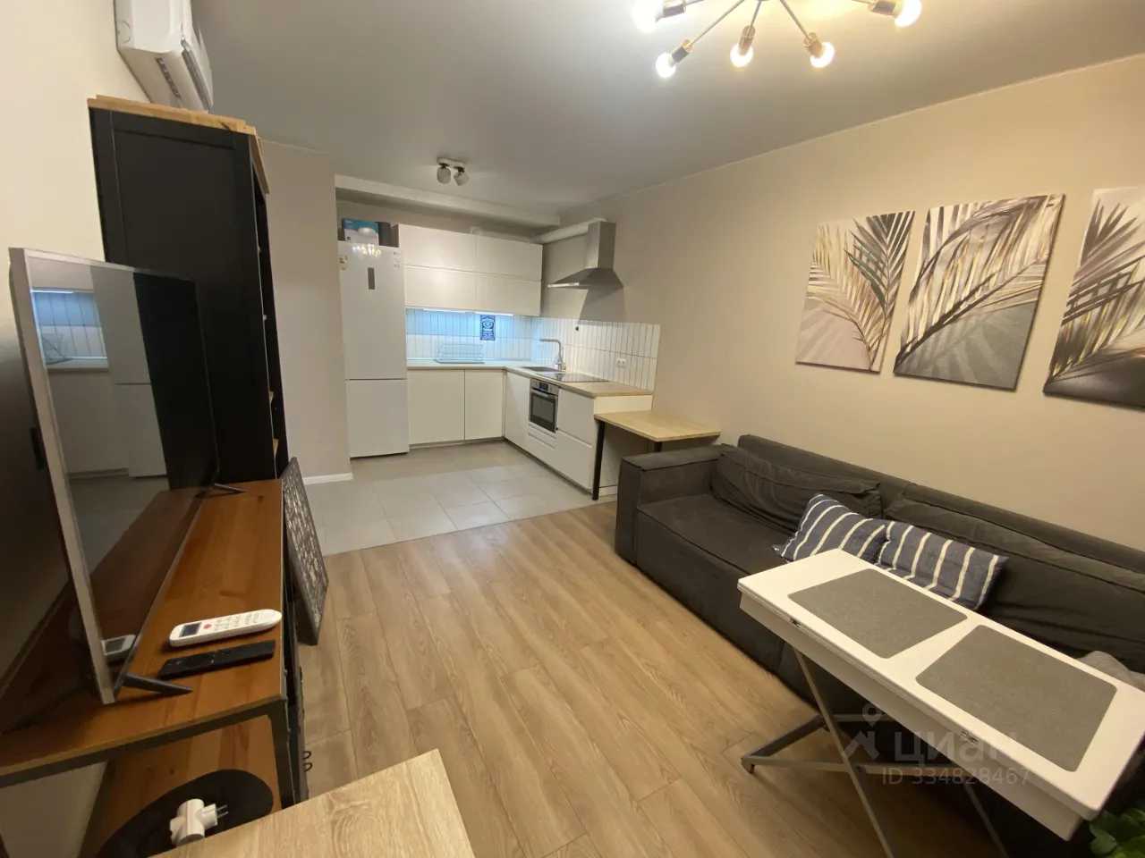 2-комнатная квартира, 35,8 м²