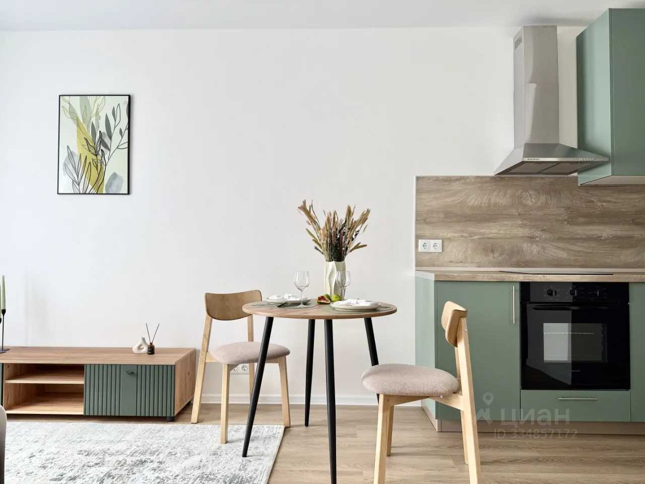 1-комнатная квартира, 32 м² — фотография 3