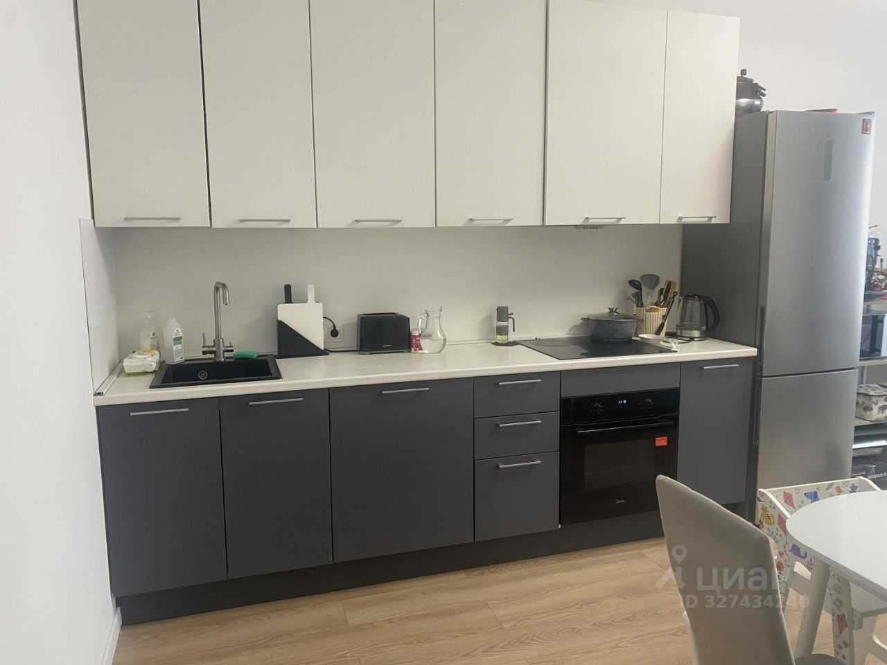 3-комнатная квартира, 75,4 м²