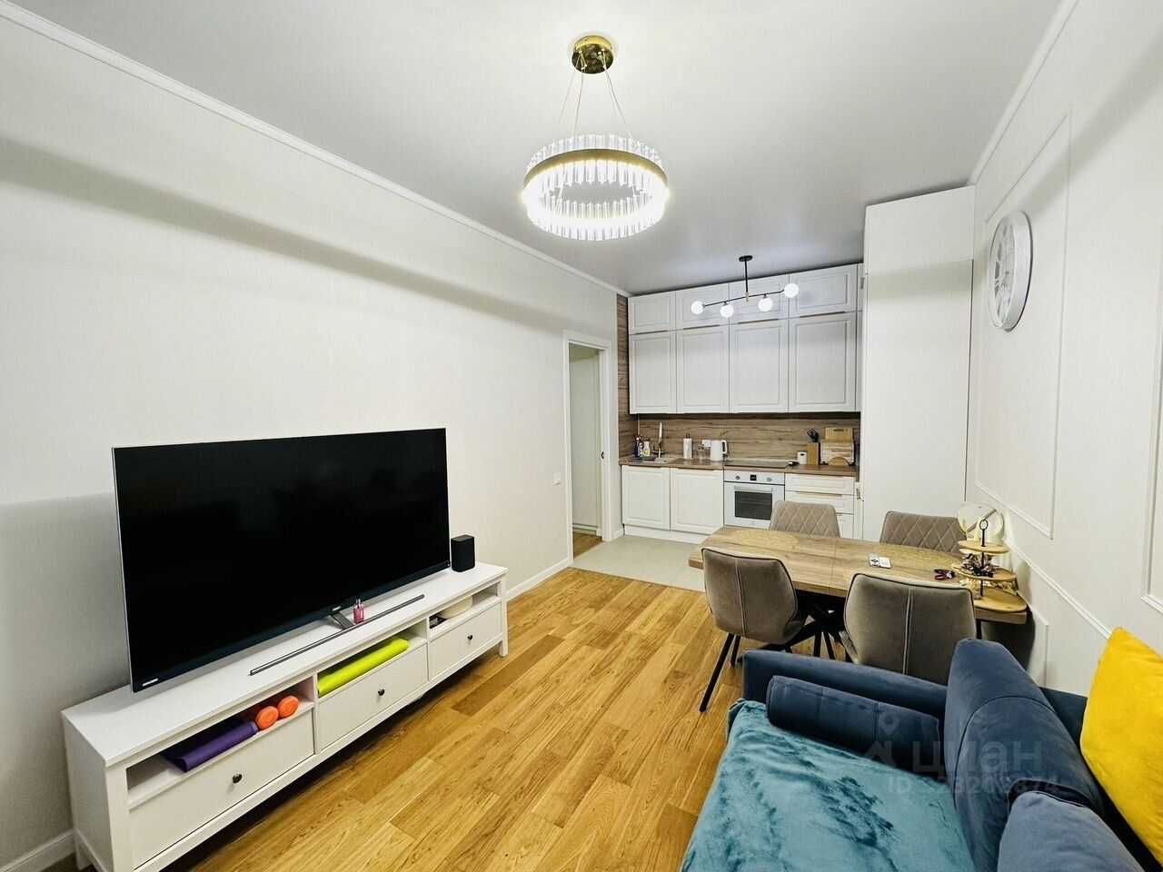 3-комнатная квартира, 57 м²