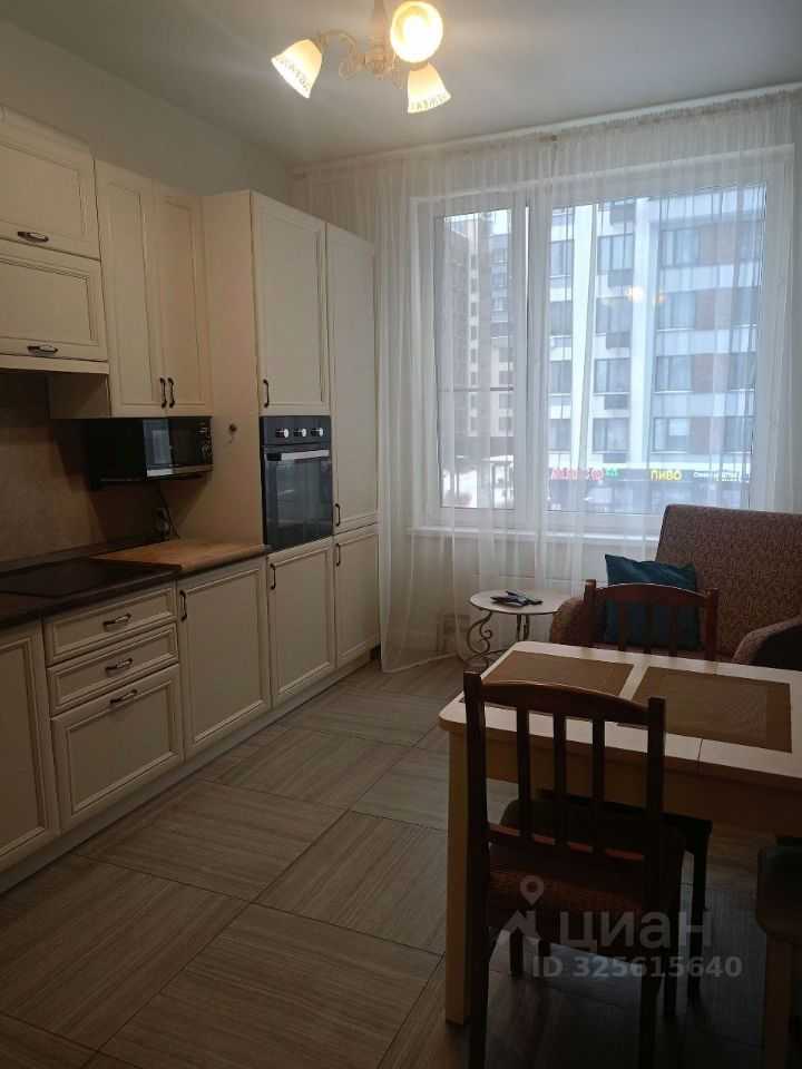 1-комнатная квартира, 40,6 м²