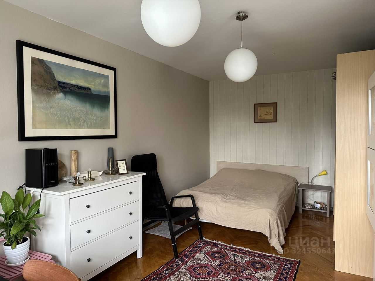 1-комнатная квартира, 36 м²