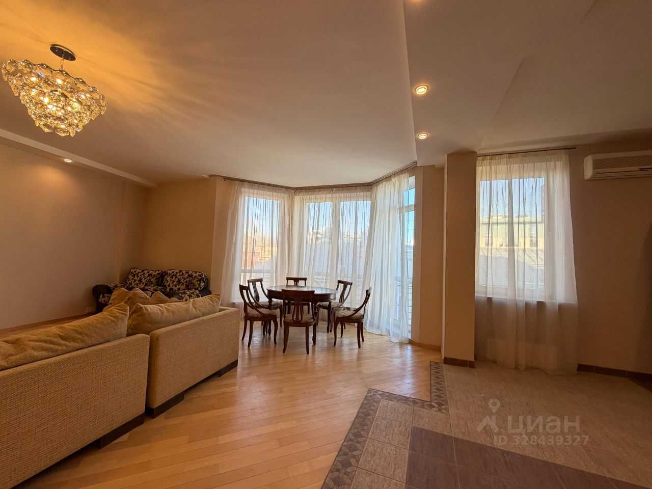 3-комнатная квартира, 123 м²