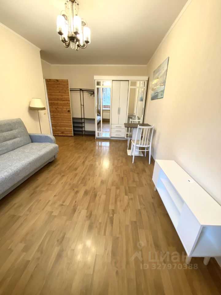 1-комнатная квартира, 35 м²