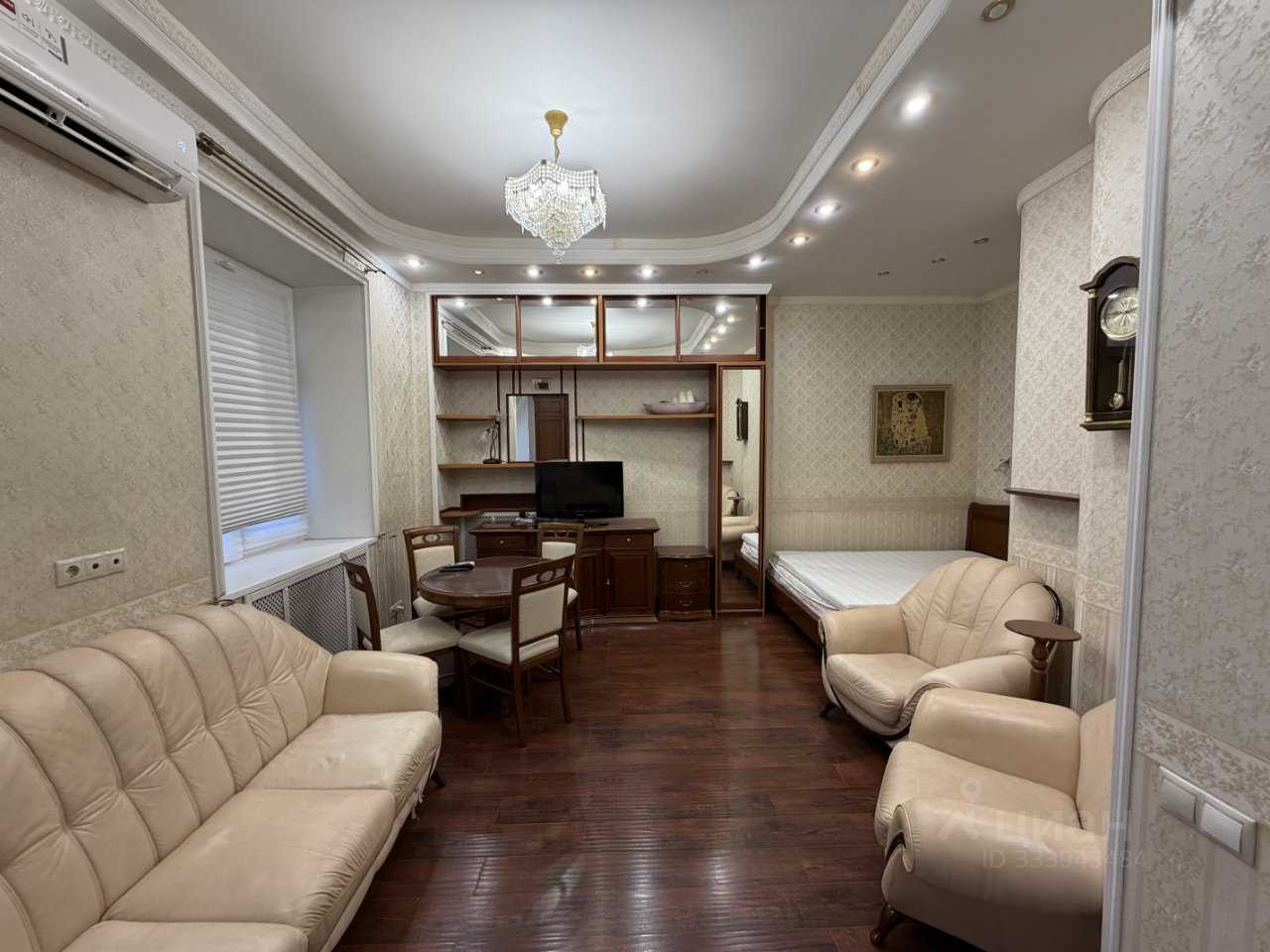 1-комнатная квартира, 33,6 м² — фотография 2