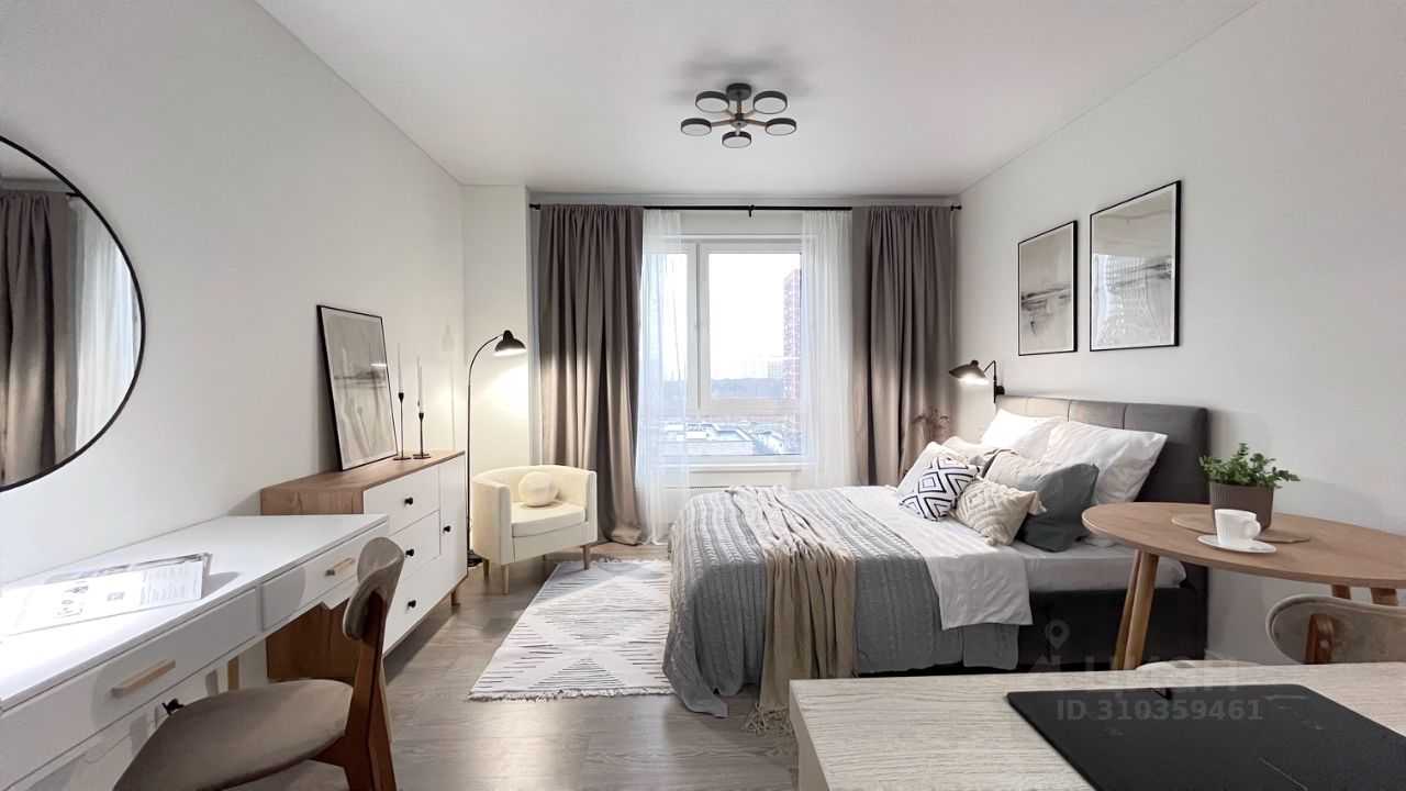 1-комнатная квартира, 22,4 м²