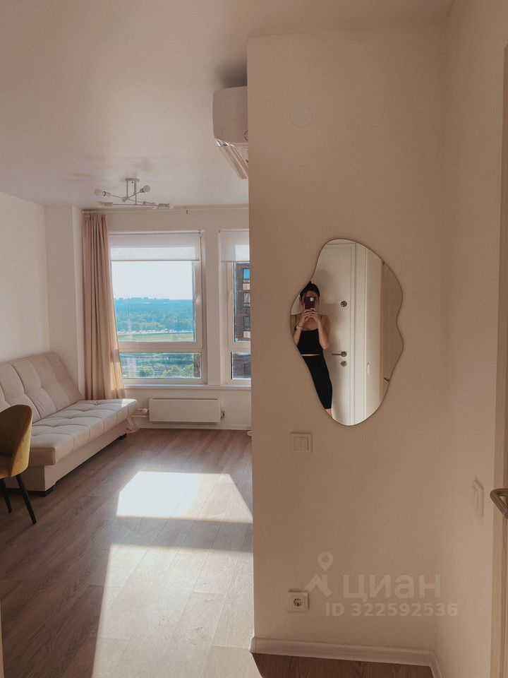 2-комнатная квартира, 38 м² — фотография 3