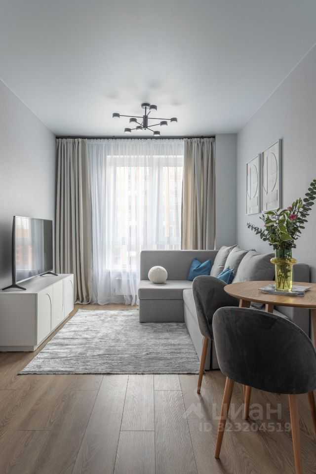 1-комнатная квартира, 32,7 м²
