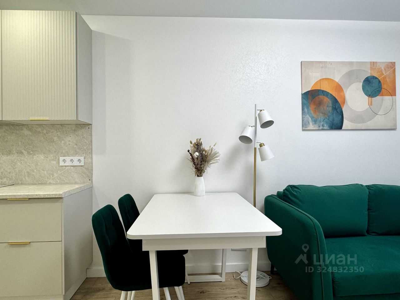 2-комнатная квартира, 36 м² — фотография 2