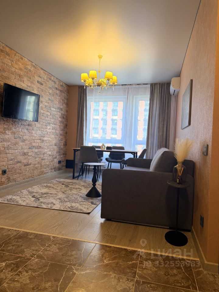 1-комнатная квартира, 39 м² — фотография 2