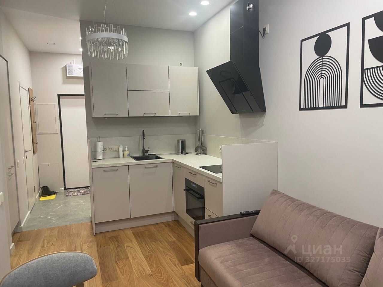 1-комнатная квартира, 37 м² — фотография 2